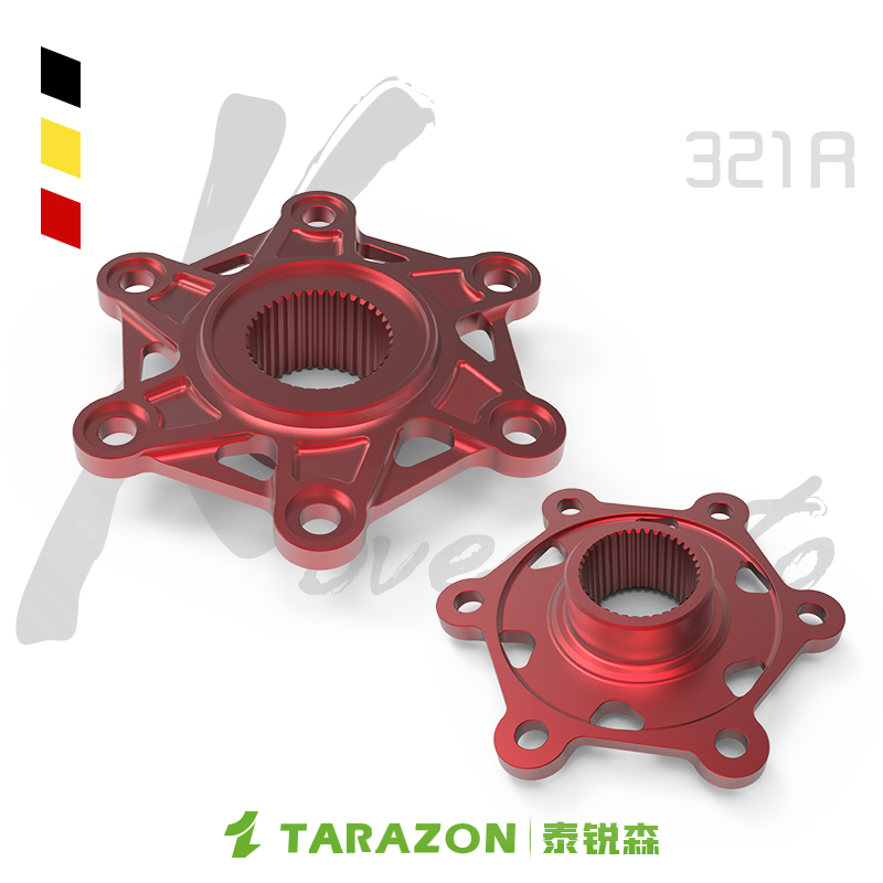 TARAZON泰锐森适配凯越321R/RR单摇臂500X/F后齿轮链条压盘保护盖