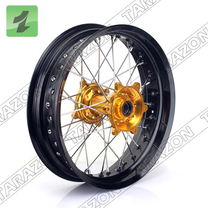 RMZ250 RMZ450 专业版民用版越野车前后轮圈总成 滑胎车轮组